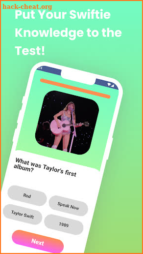 Taylor Swift Quiz - 2024 screenshot