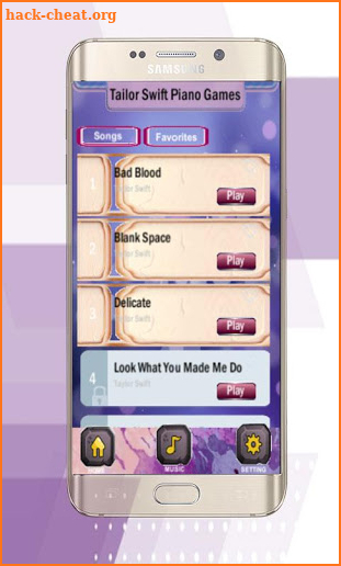 Taylor Swift - the best piano magic songs screenshot