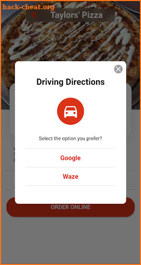 Taylors' Pizza screenshot