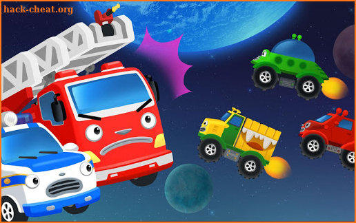 Tayo Monster Alien Truck - Huge Car Game screenshot