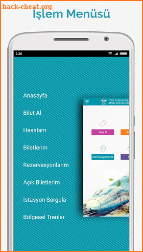 TCDD Taşımacılık E-Bilet screenshot