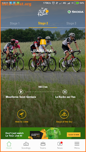 TDF 2018, presented by ŠKODA screenshot