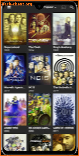 Tea: HDTV App Ver 10.3 Guide screenshot