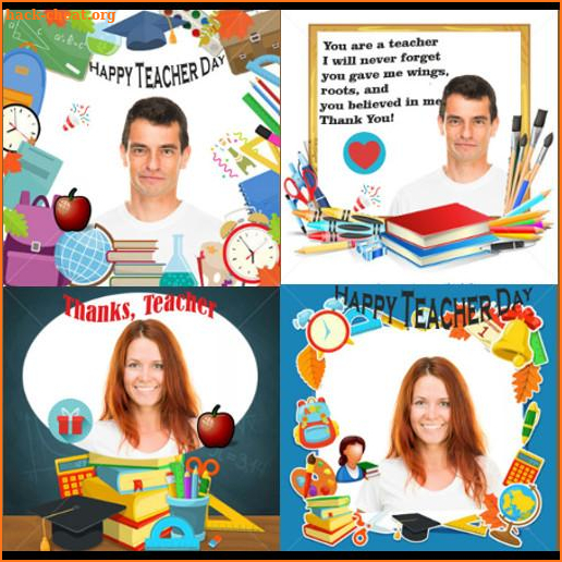 Teacher's Day Photo Frames & eCards screenshot