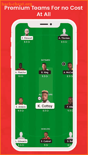 Team 11 - Fantasy Cricket Team screenshot