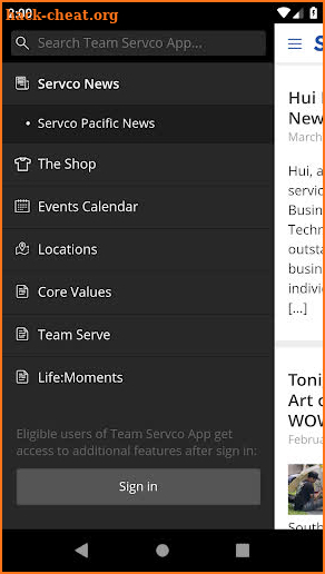 Team Servco screenshot