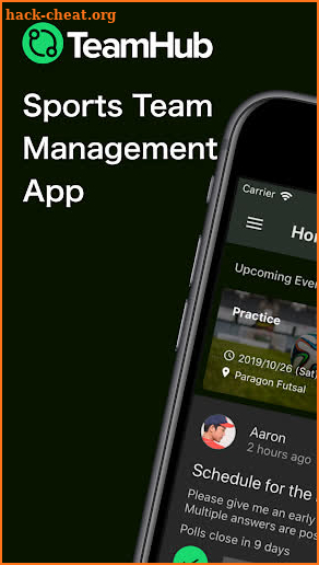 TeamHub - Manage Sports Teams screenshot