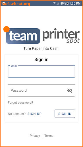 TeamPrinter Spot screenshot