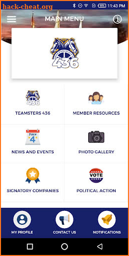 Teamsters Local 436 screenshot