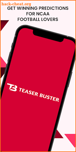 TeaserBuster - NCAAF Predictor screenshot