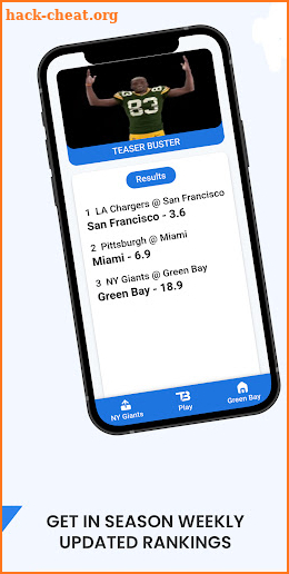 TeaserBuster - NFL Predictions screenshot