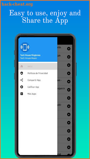 Tech House Music Ringtones App screenshot