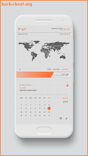 TECHDOTS Theme for KLWP screenshot