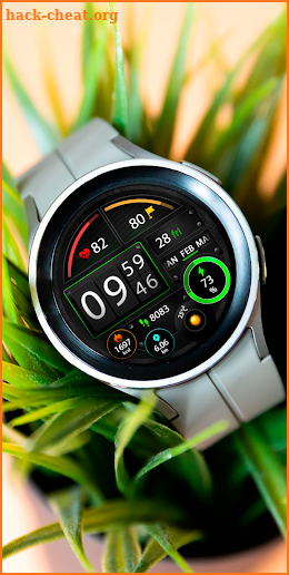 TechGauge Watch Face screenshot