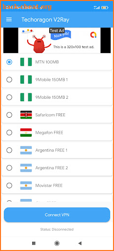 Techoragon V2ray  VPN screenshot