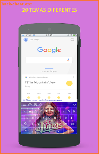 Teclado Soy Luna screenshot