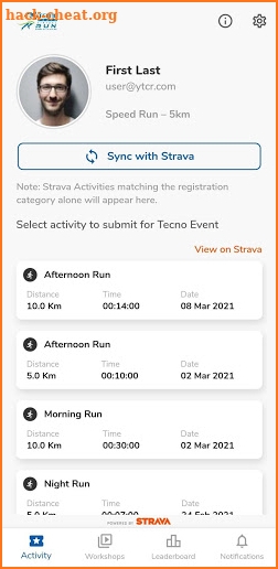 Tecno India Virtual Run screenshot