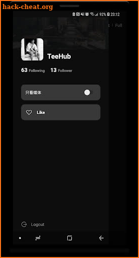 TeeHub for Twitter screenshot