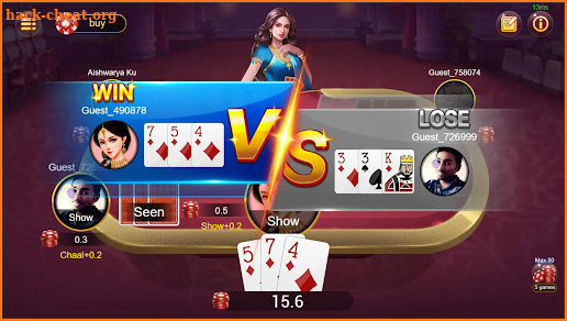 Teen Patti Online screenshot