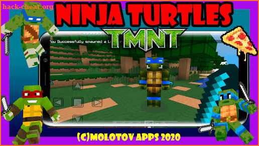 🐢 Teenage Mutant Ninja Turtles Game for Minecraft screenshot