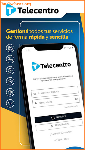 Telecentro Sucursal Virtual screenshot