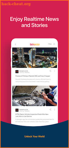 Teleeza screenshot