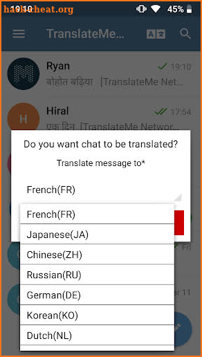 Telegram Translator Unofficial screenshot