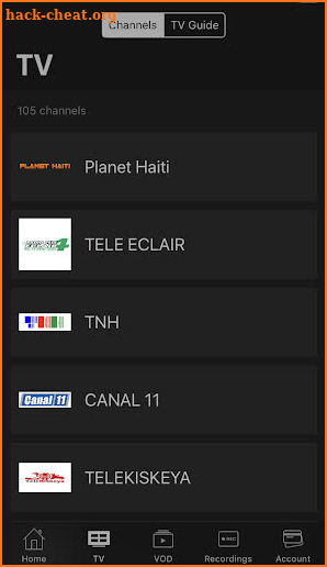 TeleHaiti screenshot