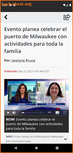 Telemundo Wisconsin screenshot