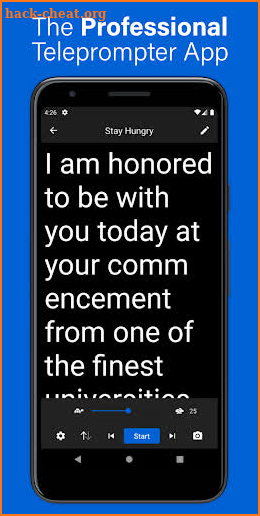 Teleprompter Premium screenshot