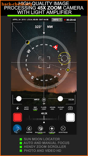 Telescope 45x Zoom Camera (Photo and Video) screenshot