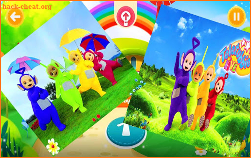 teletubbies coloring screenshot