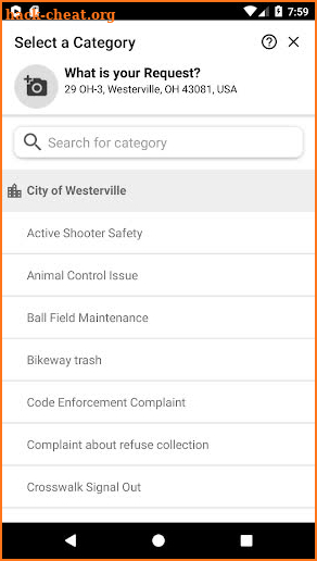 Tell Westerville screenshot