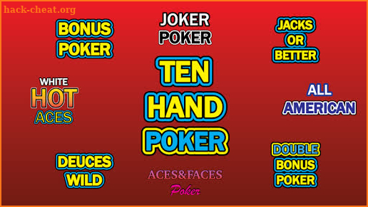 Ten Hand Video Poker screenshot