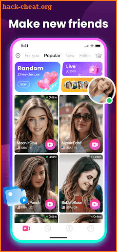 Ten Lite - Meet & Video Call screenshot