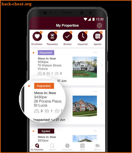 TenantApp Properties For Rent screenshot