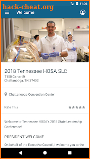 Tennessee HOSA screenshot