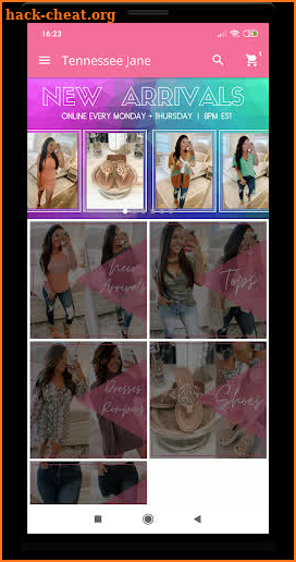 Tennessee Jane Boutique screenshot