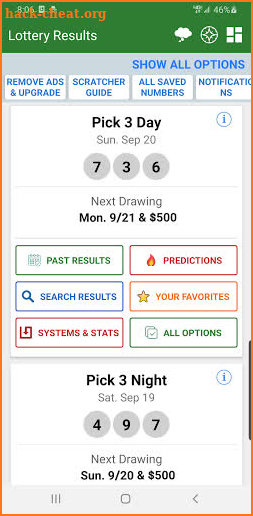 Tennessee Lottery Ticket Scanner screenshot