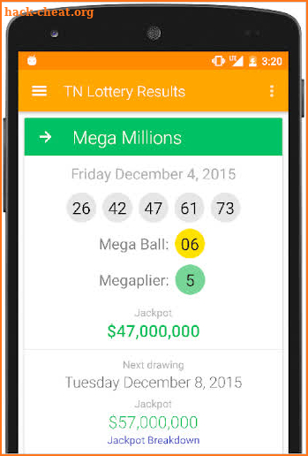 Tennessee: The Lottery App screenshot