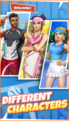 Tennis Go: World Tour 3D screenshot