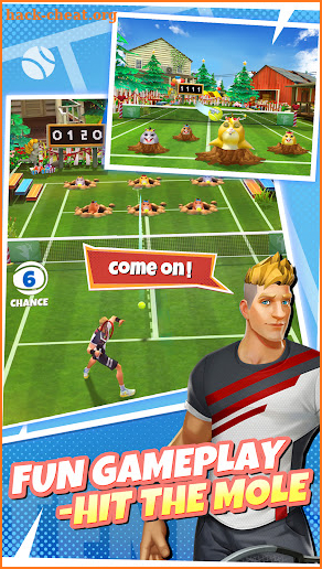 Tennis Go: World Tour 3D screenshot