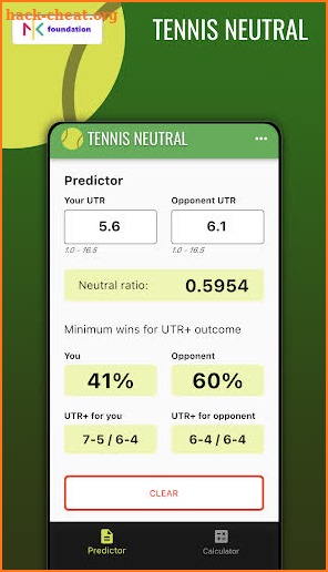 Tennis Neutral screenshot