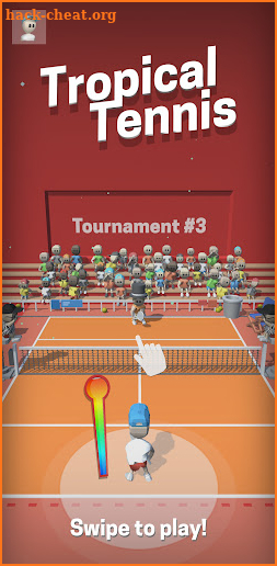 Tennis ultimate adventure 3D screenshot