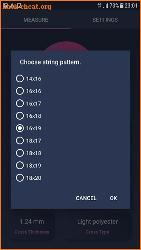 TennisTension: Tennis Racquet's String Tension screenshot