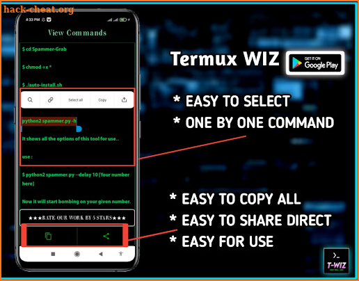 Termux WIZ Tools and Commands New screenshot