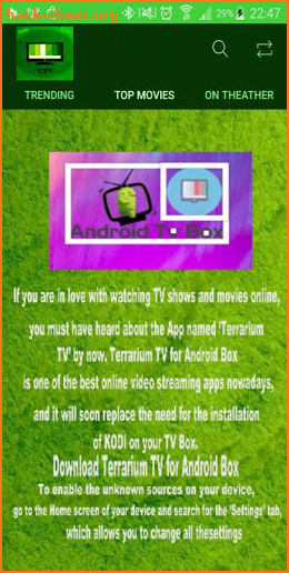 Terraruim tv 2k19 info tip latest version screenshot