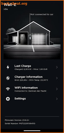 Tesla Wall Connector Plus screenshot