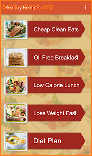 Testy Healthy Recipes screenshot