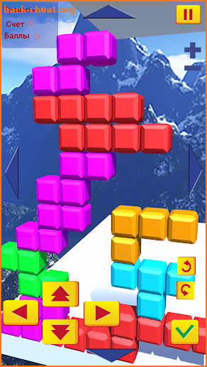 Tetris 3D screenshot